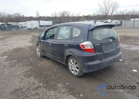 2009 Honda Fit Sport from USA, damaged, VIN JHMGE88439S055452